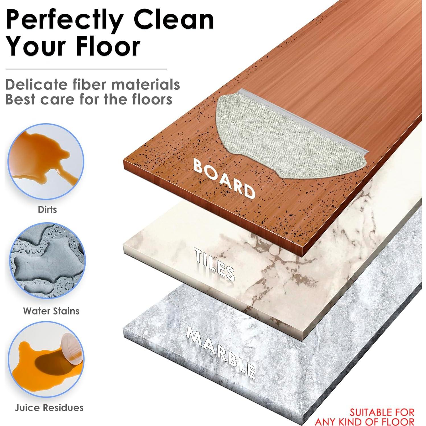 Kit de Accesorios LemonRunRun T20+ para Aspiradora Robot