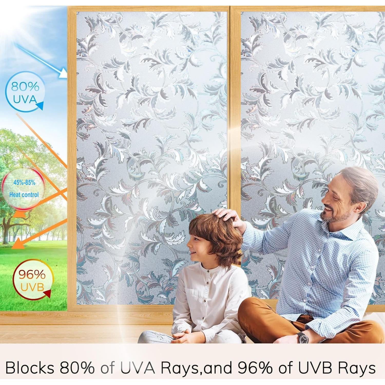 Película de Privacidad para Ventanas Bezavsgnl 44.5x200cm UV