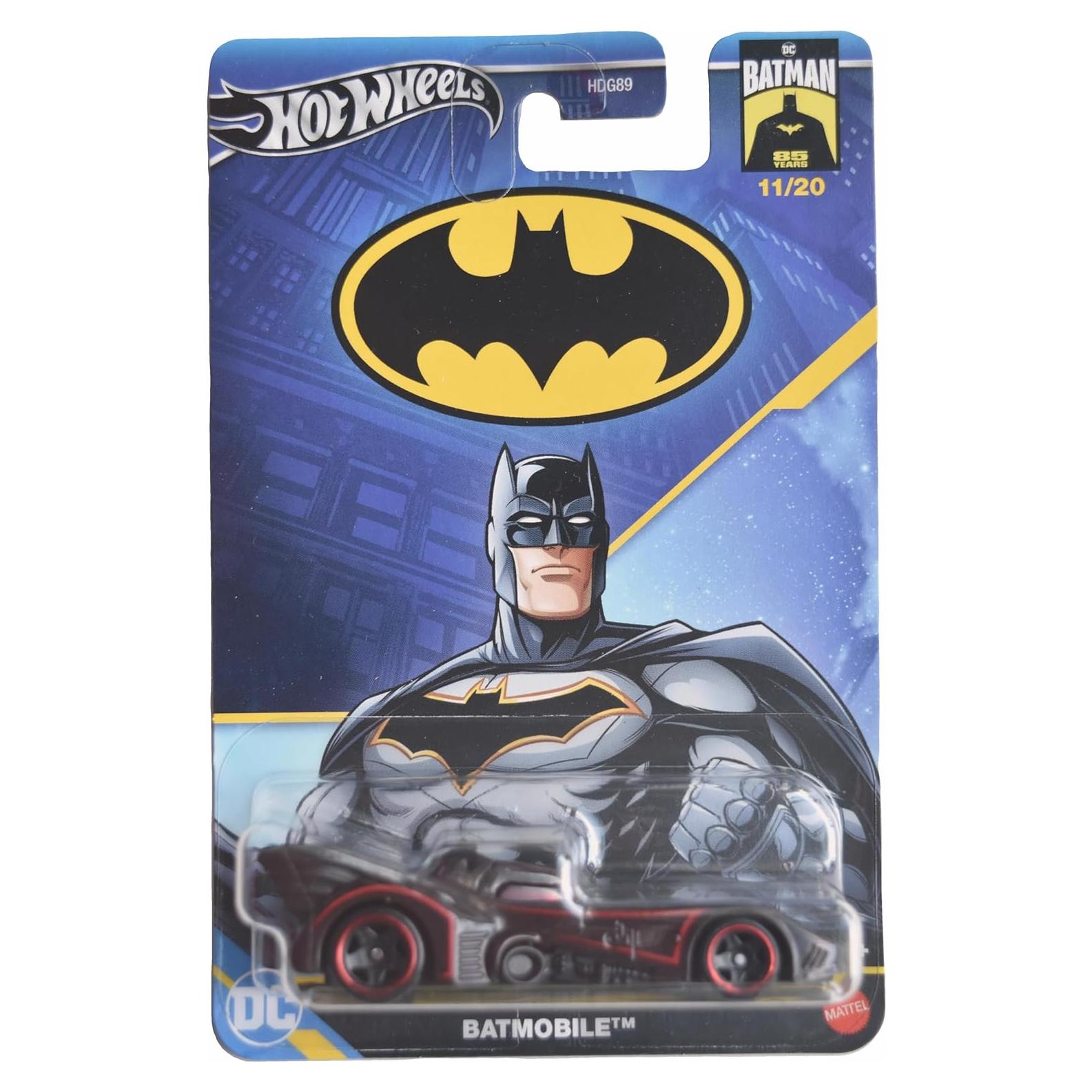 Hot Wheels Batmobile 1:64 Mattel 85 Aniversario Metal