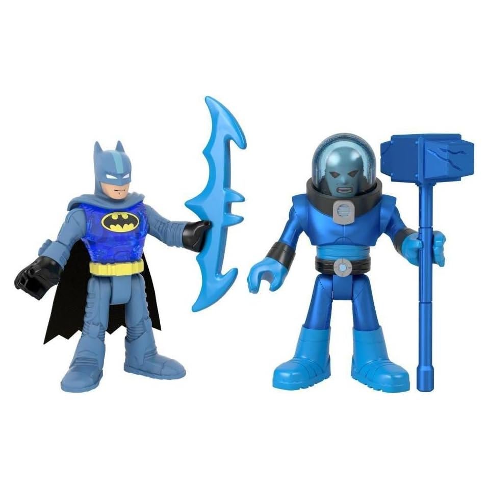 Conjunto de Figuras Batman y Mr Freeze Fisher-Price 3-8 Años