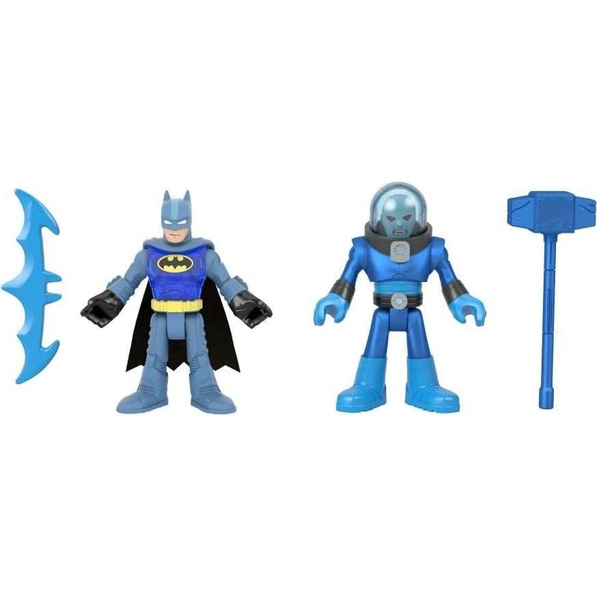 Conjunto de Figuras Batman y Mr Freeze Fisher-Price 3-8 Años