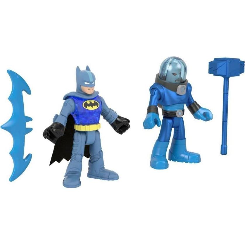 Conjunto de Figuras Batman y Mr Freeze Fisher-Price 3-8 Años