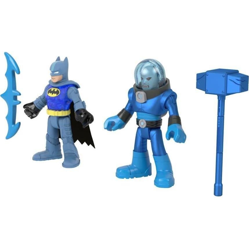 Conjunto de Figuras Batman y Mr Freeze Fisher-Price 3-8 Años