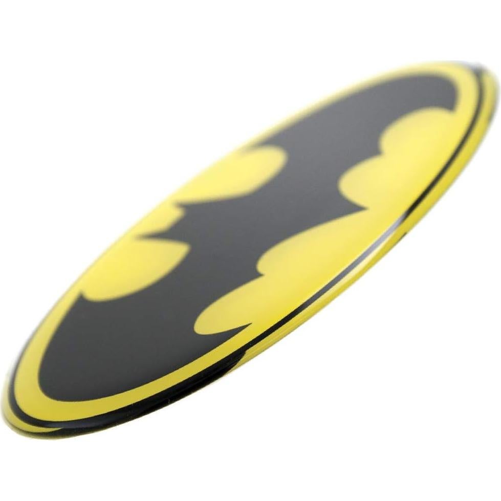 Calcomanía Cromada Batman Emblemas de Fan 9,5x5,5 cm