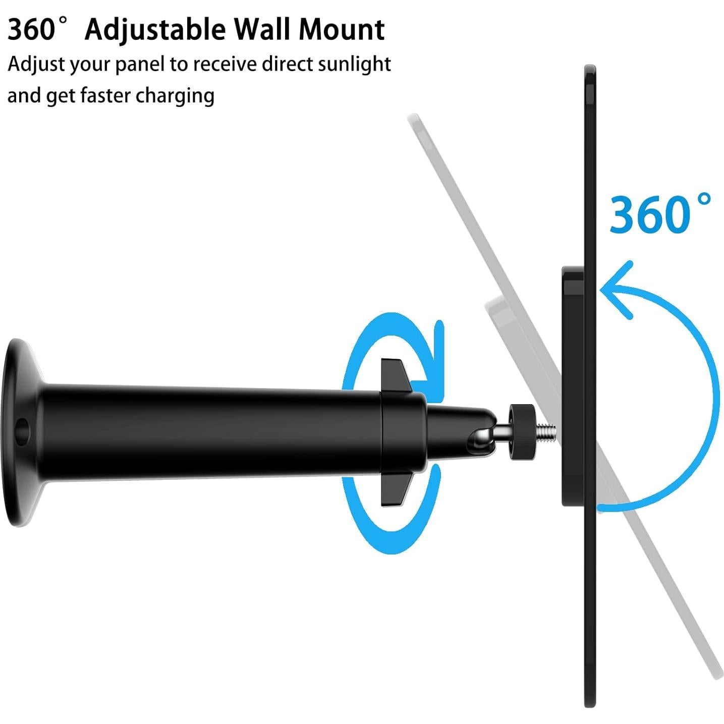 Panel Solar 4W 6V Shyueda para Arlo Pro 3/4/Ultra/Go 2