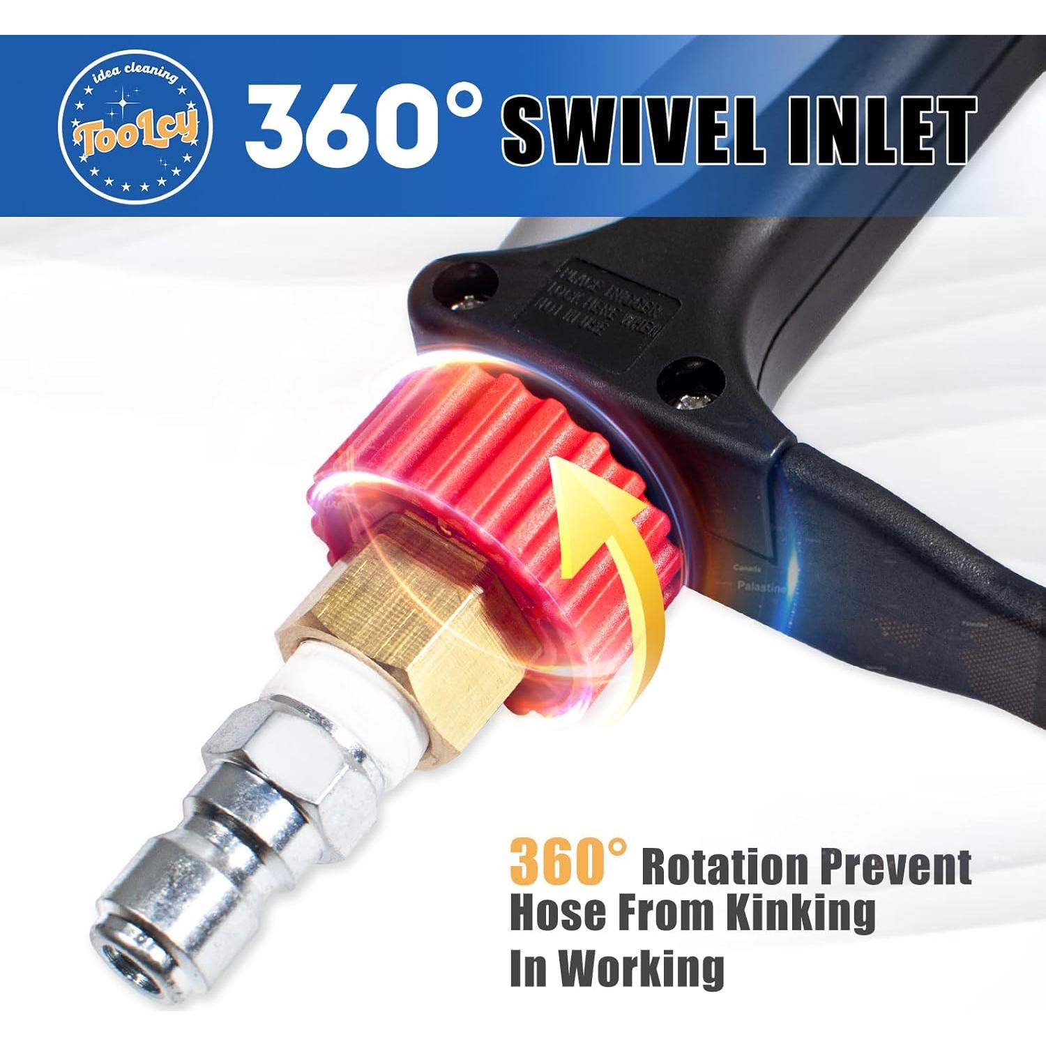 Pistola de Lavado a Presión TOOLCY 5000 PSI 10.5 GPM