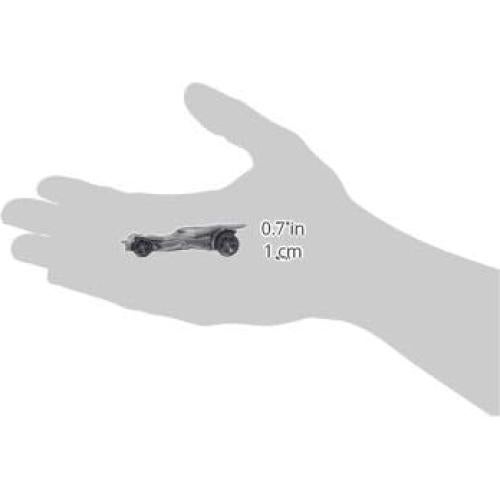 Hot Wheels 2017 Batman Batmobile (Batman V Superman: Dawn of Justice) 237/365, Silver (Long Card)