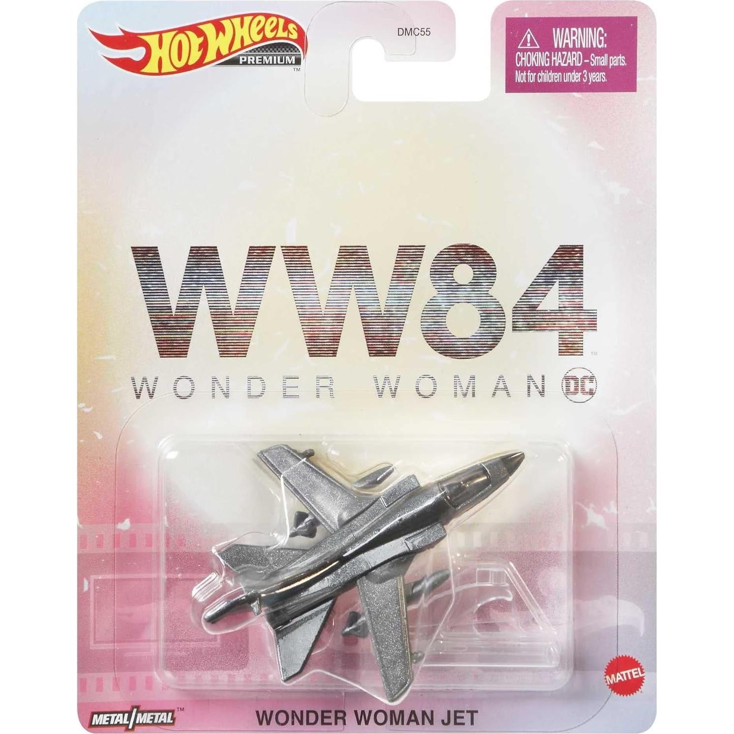 Hot Wheels Jet Invisible Wonder Woman 1:64 Mattel