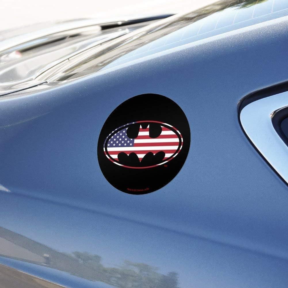 Calcomanía Batman USA Logo 14 cm para Ventana de Auto