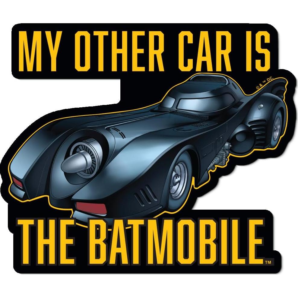 Calcomanía Batman Mi Otro Coche 10 cm Vinilo Premium