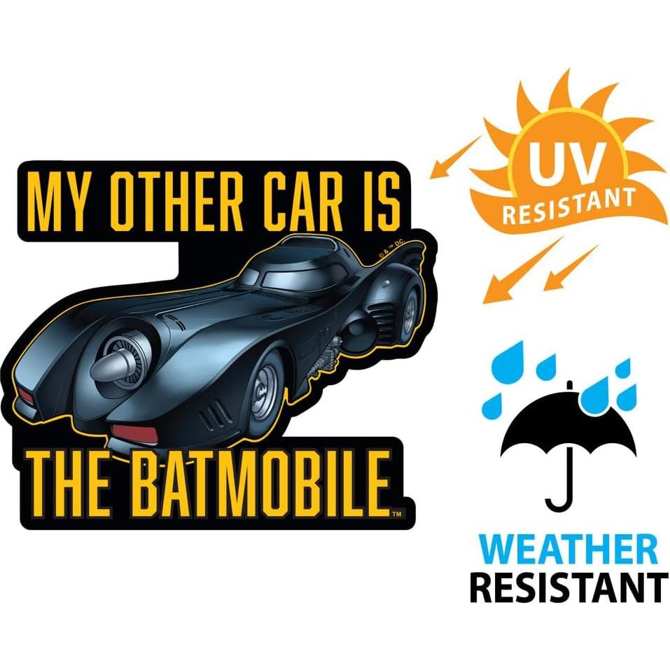 Calcomanía Batman Mi Otro Coche 10 cm Vinilo Premium