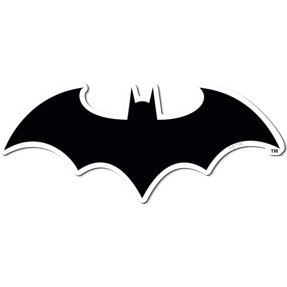 Calcomanía Premium Logo Batman 10.16 cm Vinilo Cortado