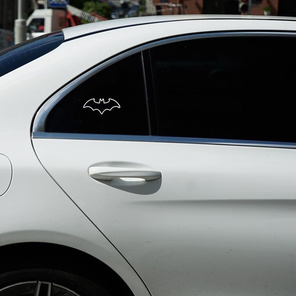 Calcomanía Premium Logo Batman 10.16 cm Vinilo Cortado