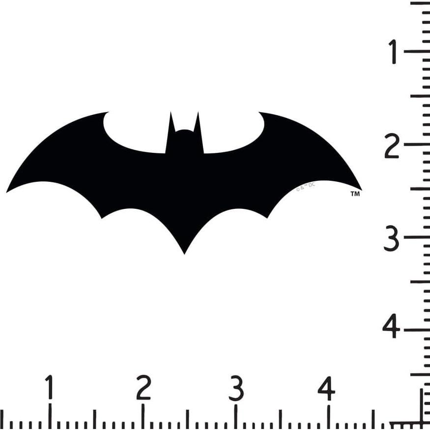 Calcomanía Premium Logo Batman 10.16 cm Vinilo Cortado