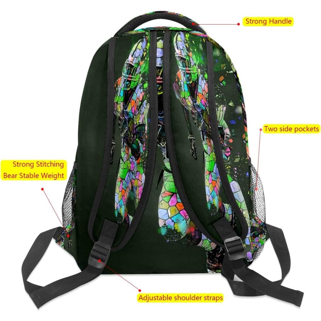 Mochila Escolar Ruiseye para Laptop 24L Resistente al Agua