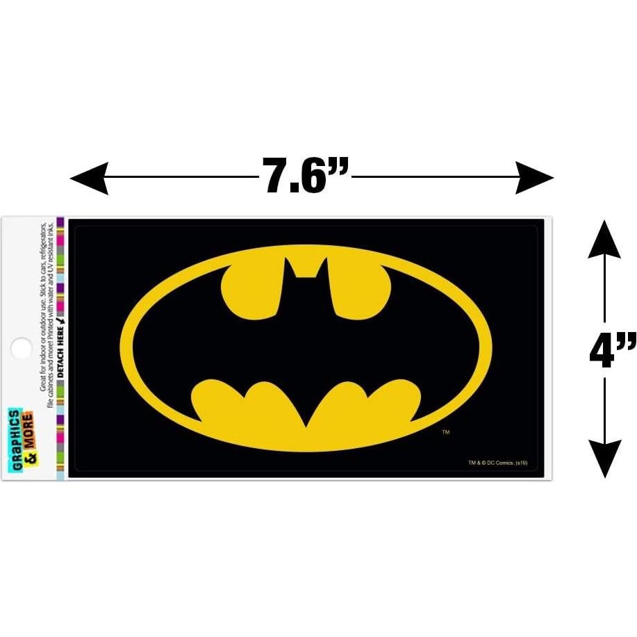 Imán de Vinilo Batman 19.3x10.2 cm Graphics & More