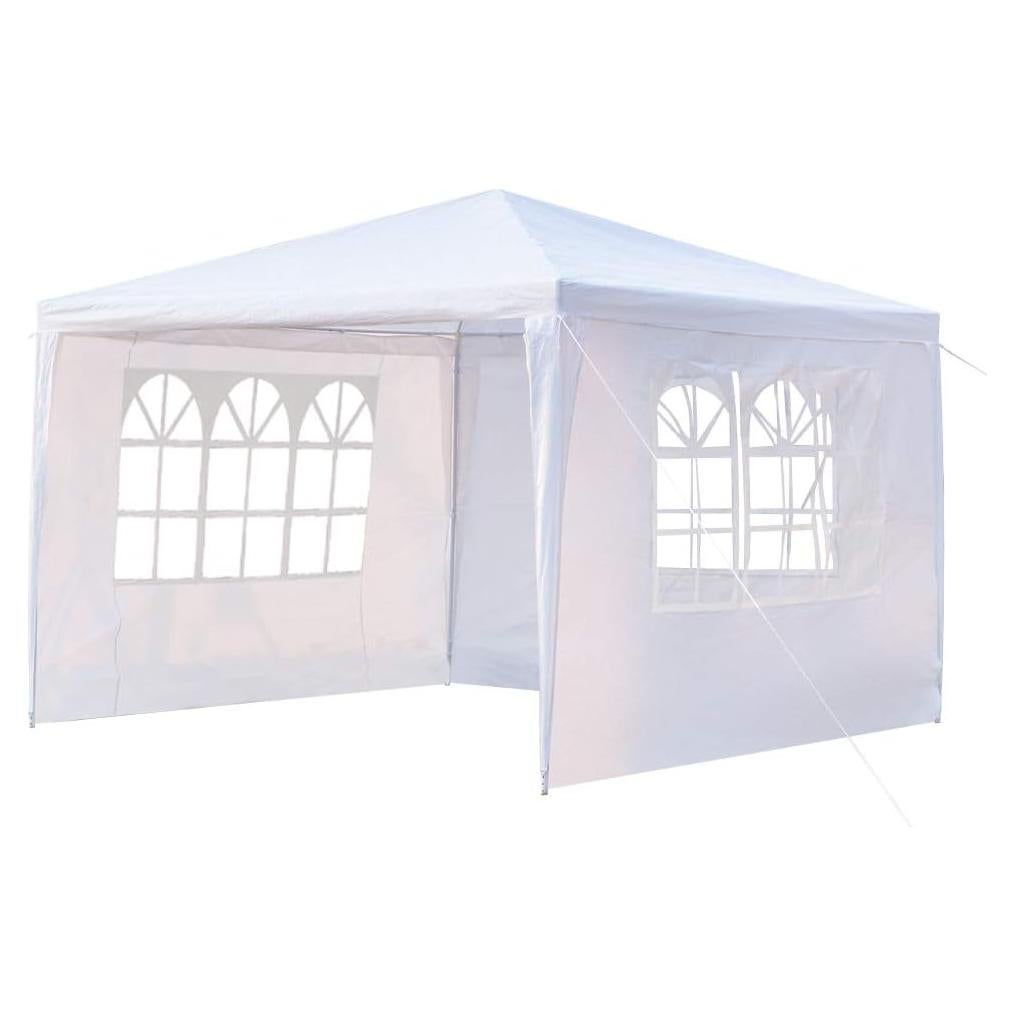 Carpa de Boda Impermeable Kcelarec 3x3m con 3 Paredes