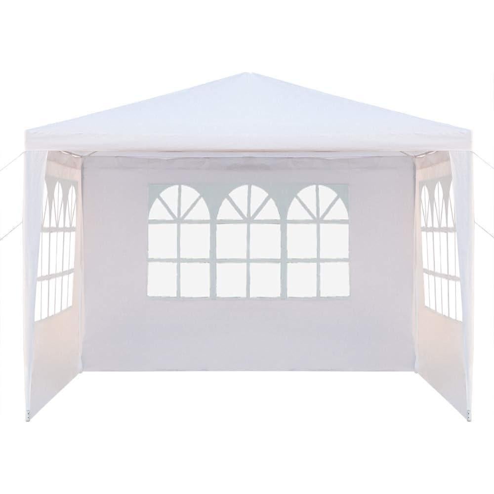 Carpa de Boda Impermeable Kcelarec 3x3m con 3 Paredes
