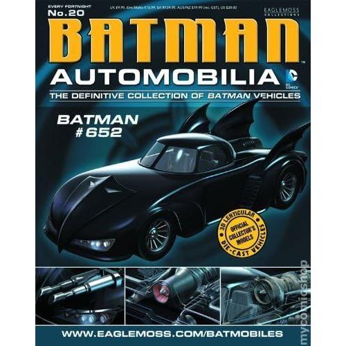 Revista Eaglemoss Batman Automobilia #20 - Detective Comics #652