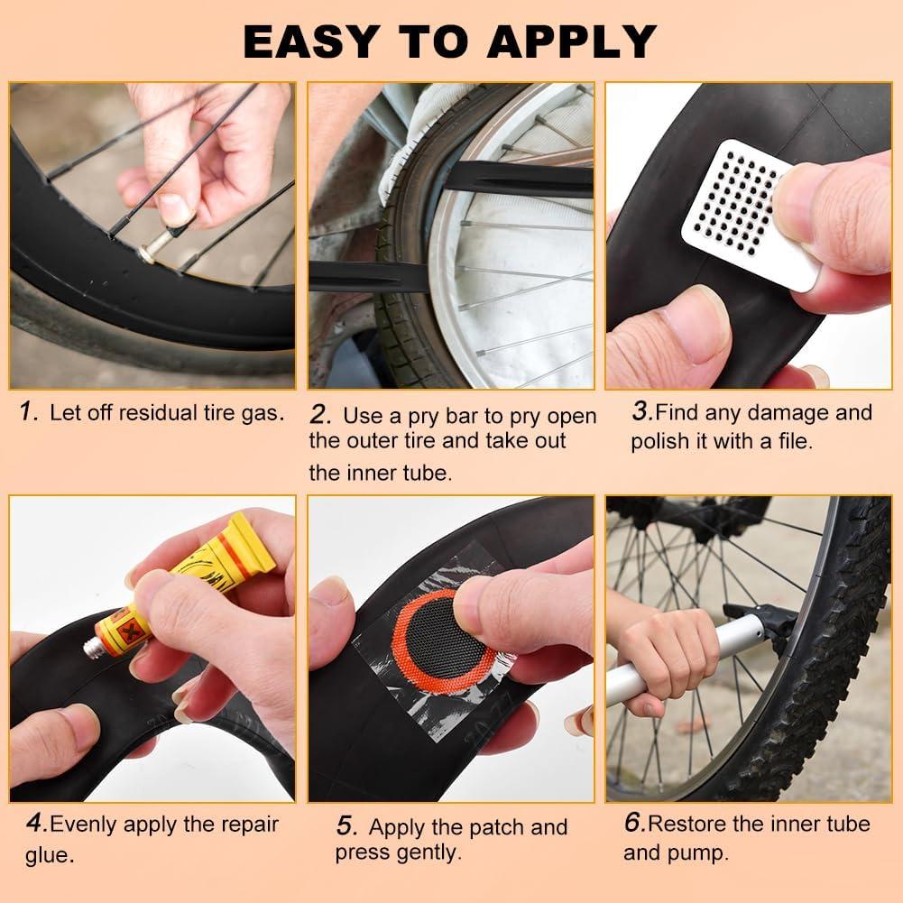 Kit de Reparación de Neumáticos Bibabala Tipo B - 30 Parches