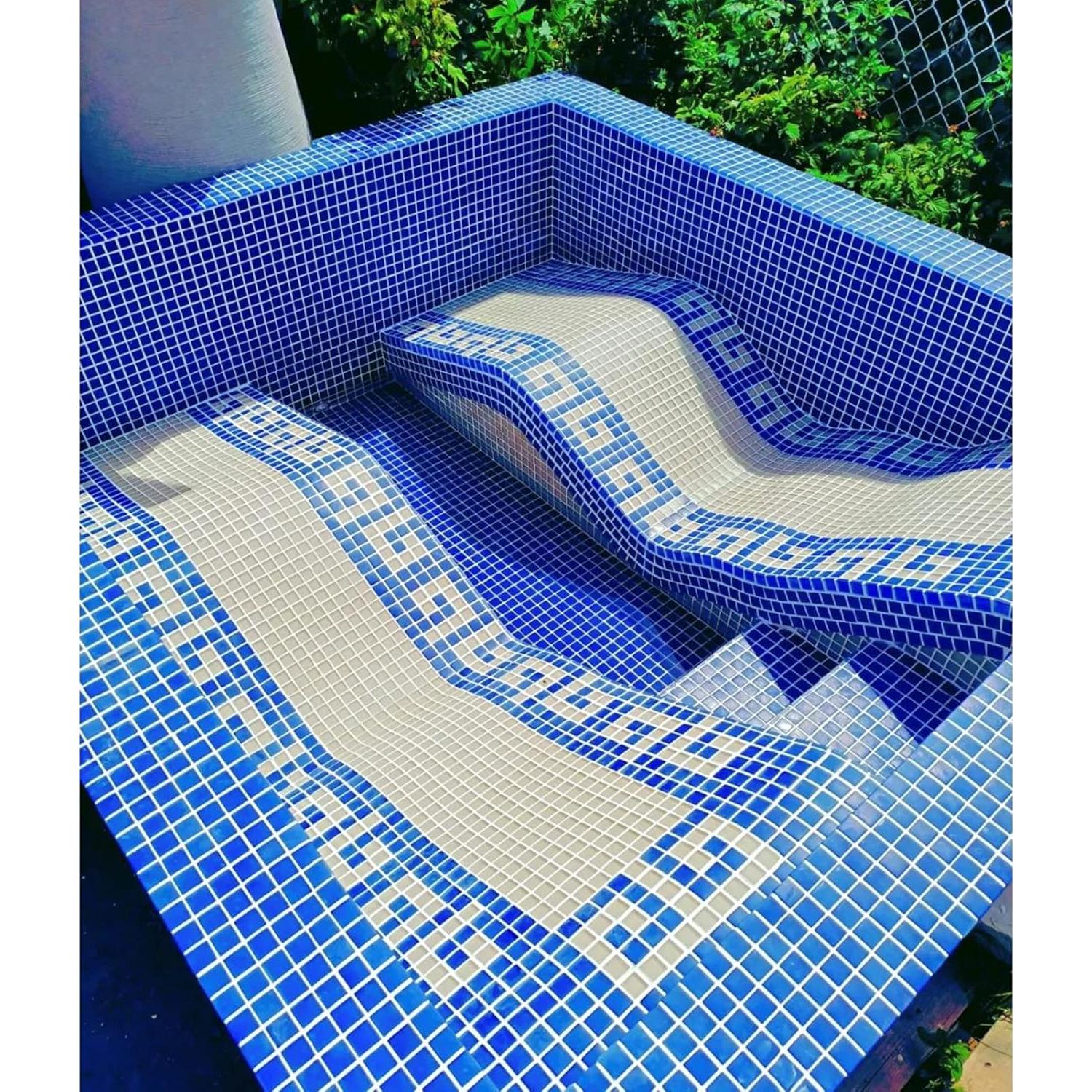 Azulejos Cerámicos Cuadrados Smayt Yi 200g Verde 15mm