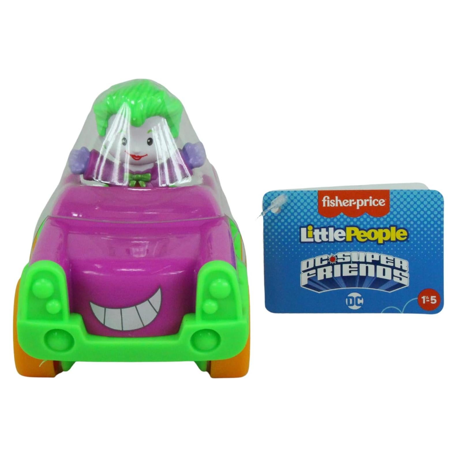 Fisher Price Juguete Joker con Vehículo Imaginext DC