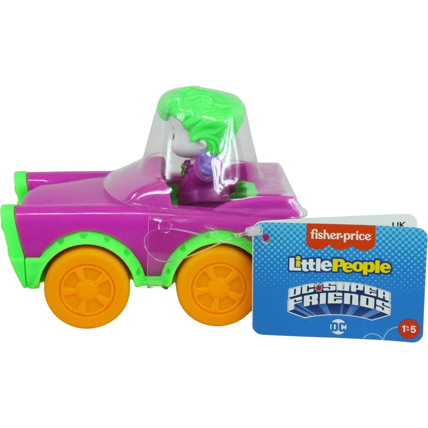 Fisher Price Juguete Joker con Vehículo Imaginext DC