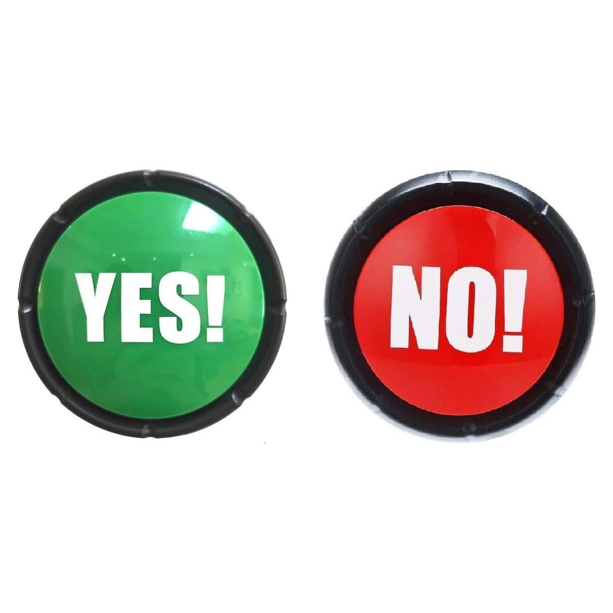 Botón de Sonido Wenzhou - Paquete de 2, SÍ y NO