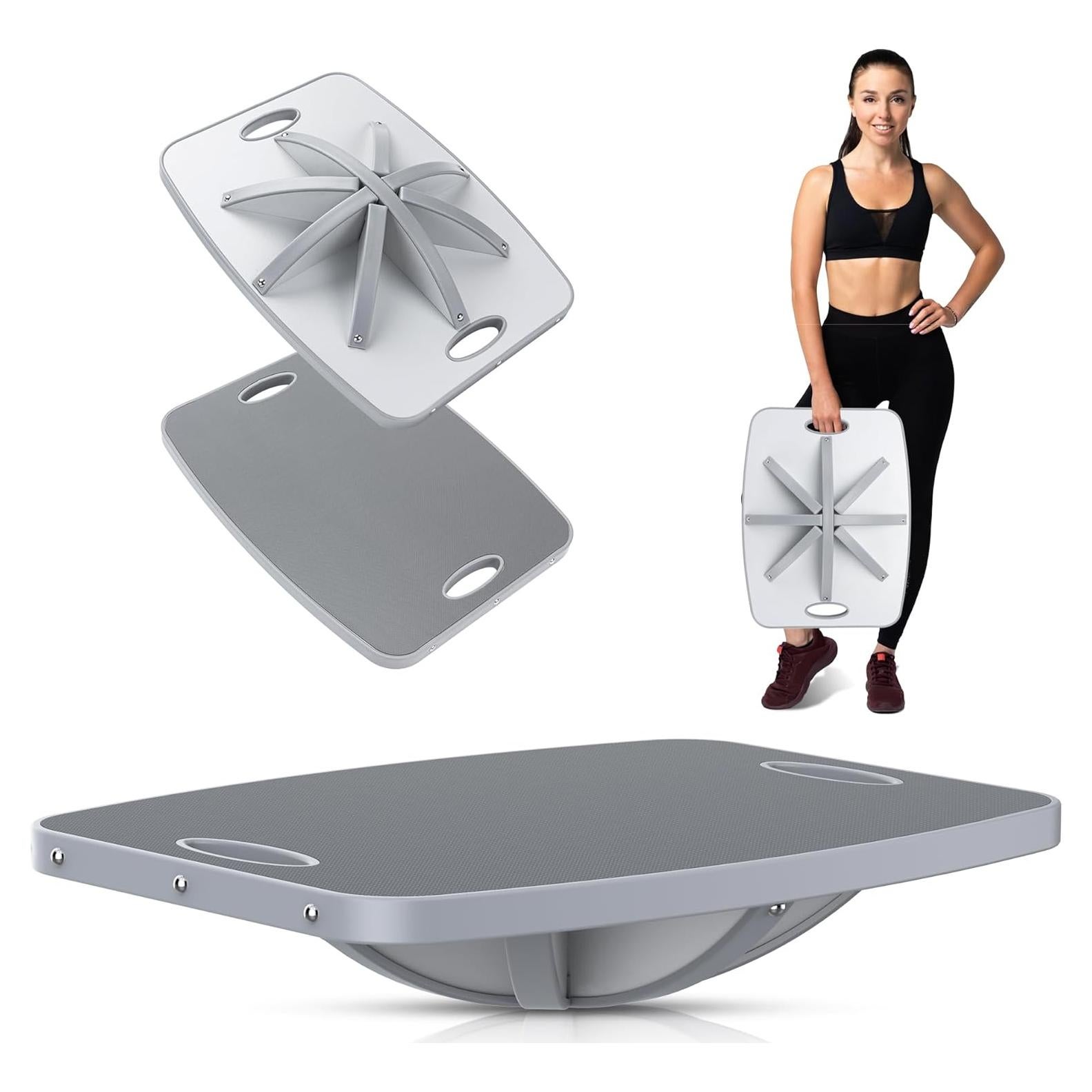 Tabla de Equilibrio Cusurlove de Madera 360° para Fitness