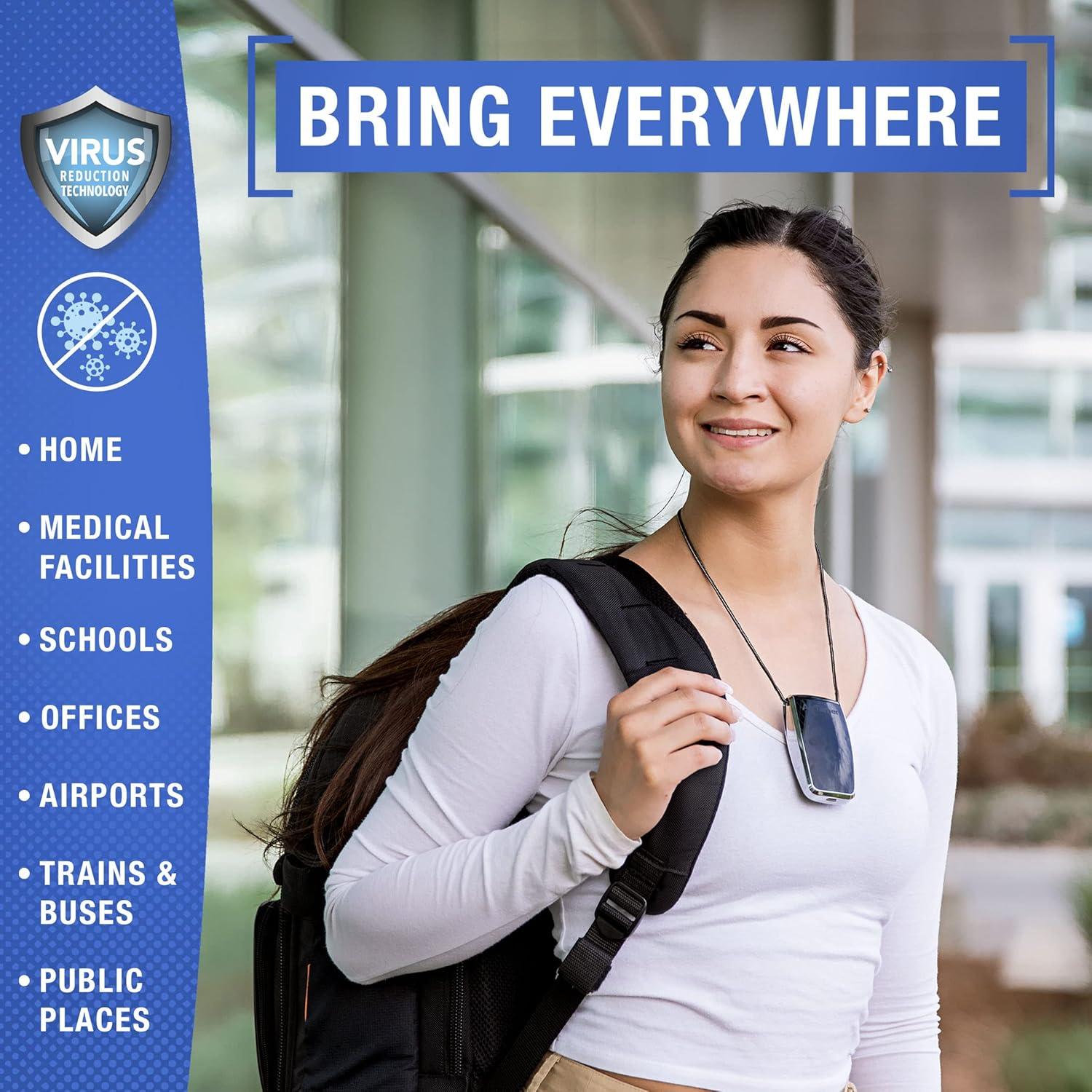 Purificador de Aire Personal Recargable AirTamer A320 Negro