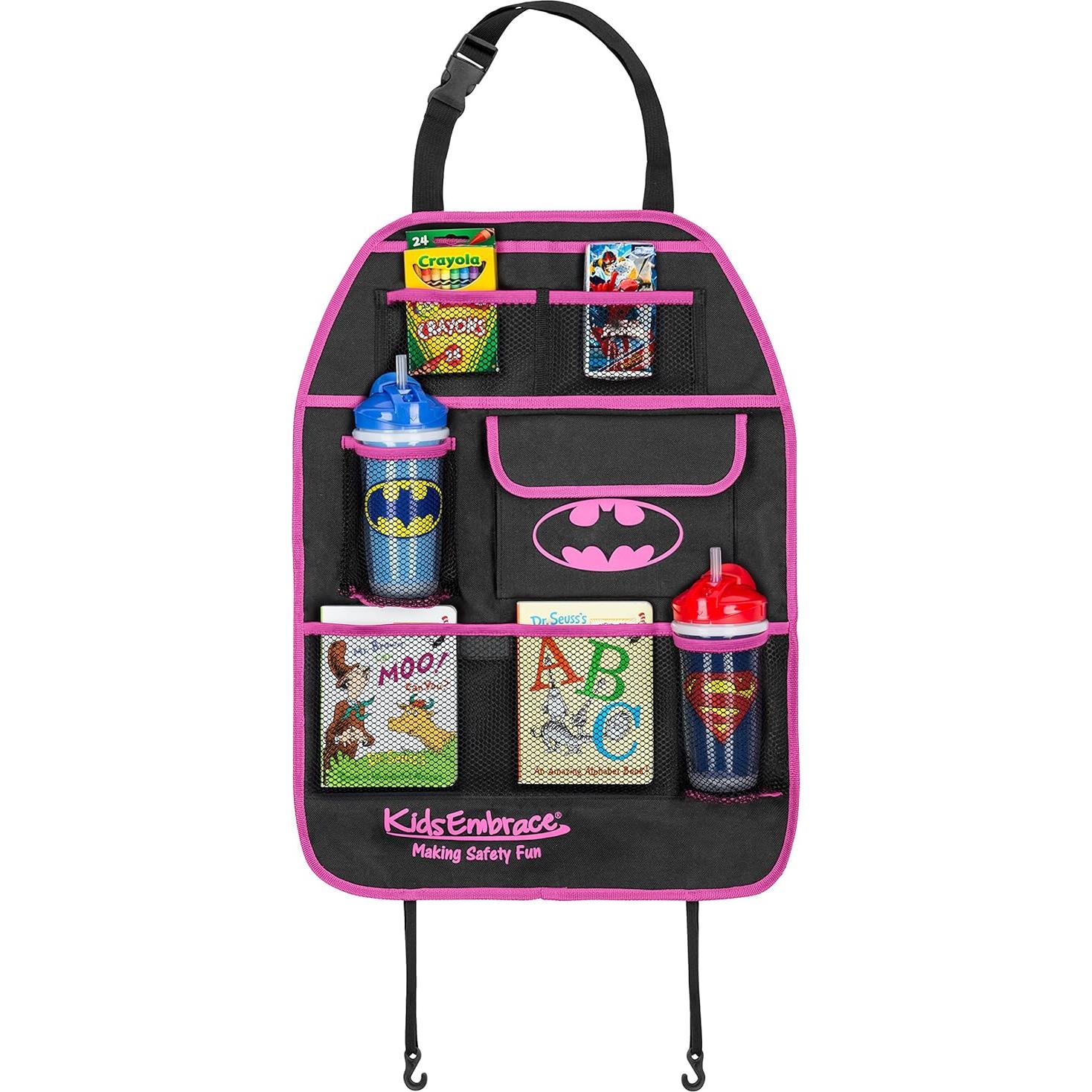 Organizador de Asiento Trasero KidsEmbrace Batgirl 40x55cm