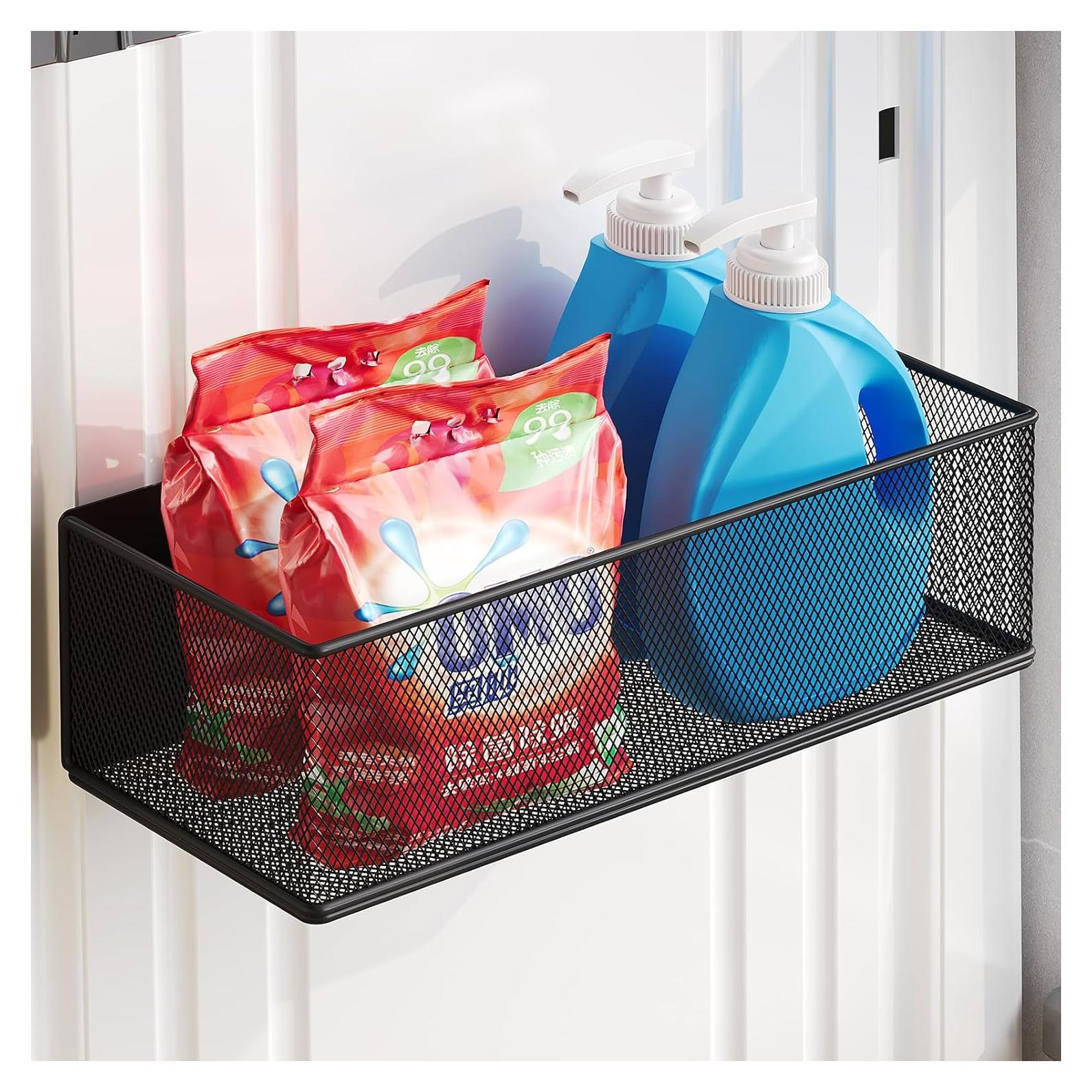 Estante Magnético WOCHUANGSI para Lavadora 27x12x7.7cm Negro