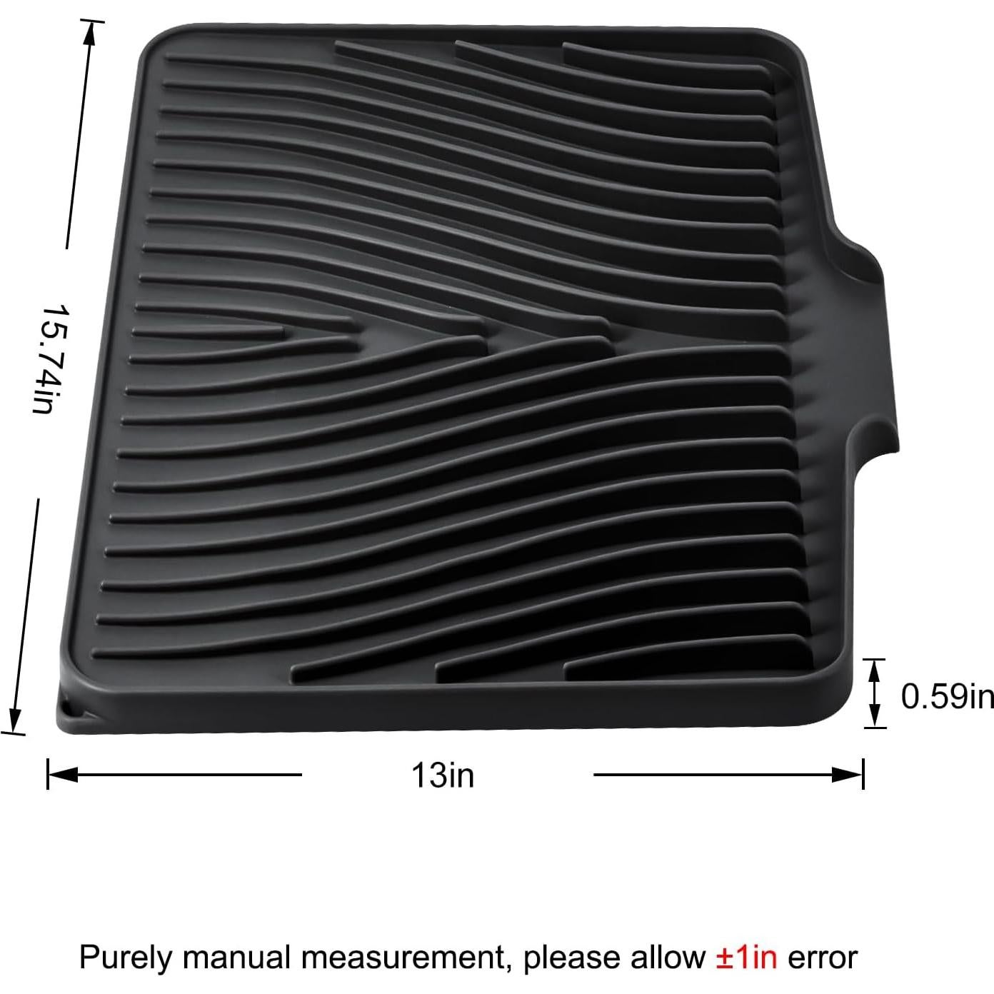 Alfombrilla de Secado de Platos TIKNIK 40.1x33cm Antideslizante