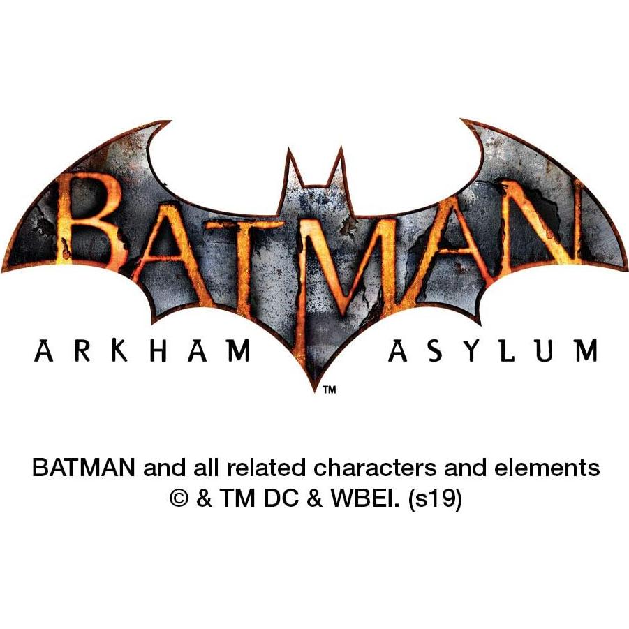 Calcomanía Batman Arkham Asylum 14 cm Vinilo Gráfico
