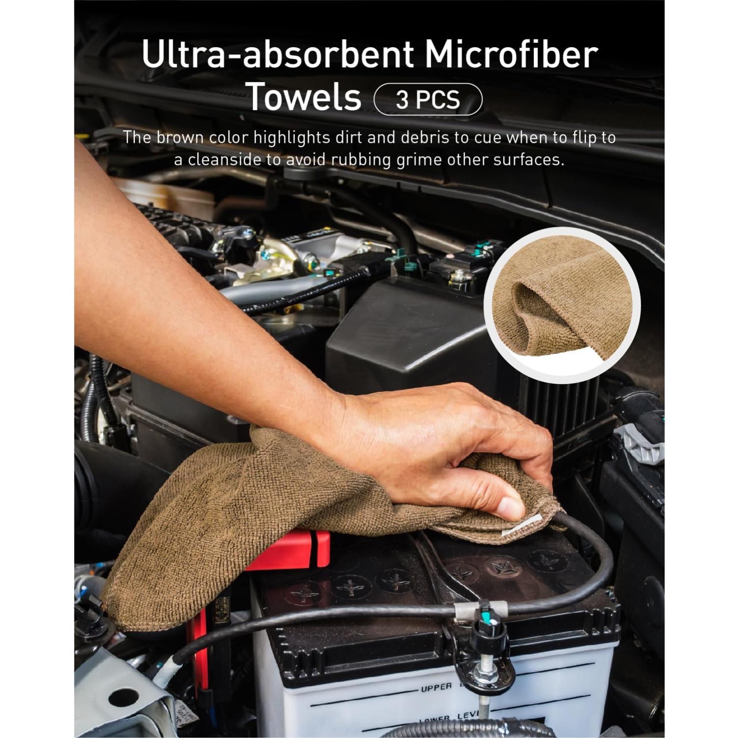 Juego de Detallado de Interior de Auto Fantasticlean 9PCS