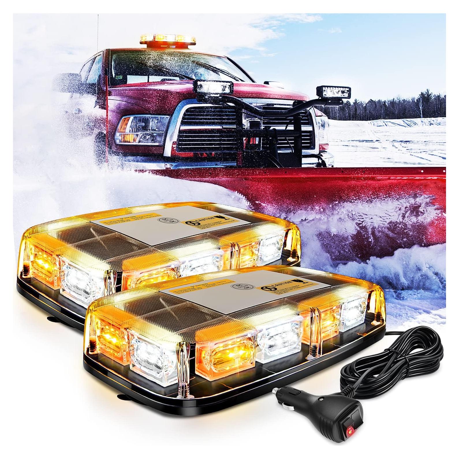 Luces Estroboscópicas LED Nilight 12" 48 Chips 12V 24V