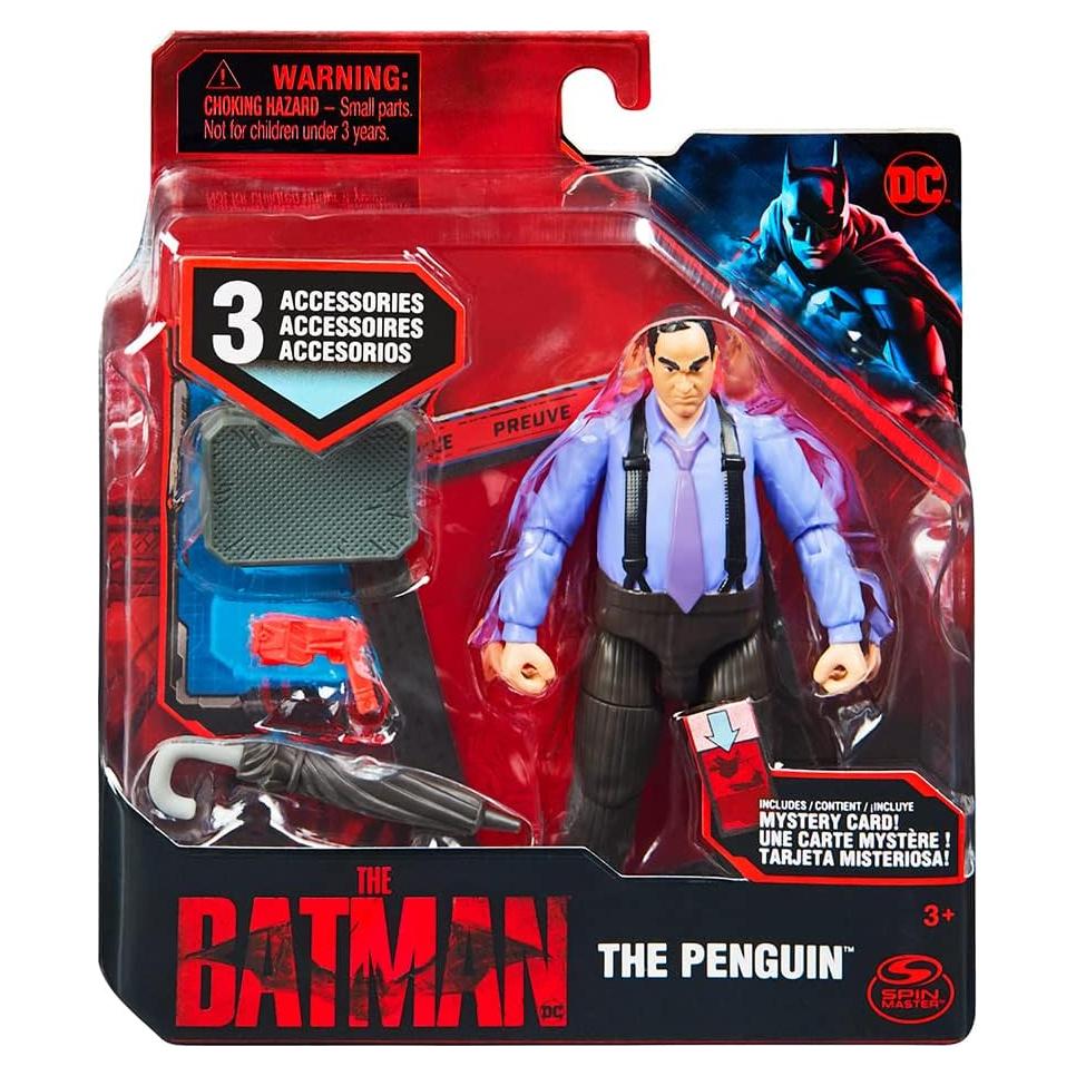 Figura de acción 10 cm Spin Master The Batman El Pingüino