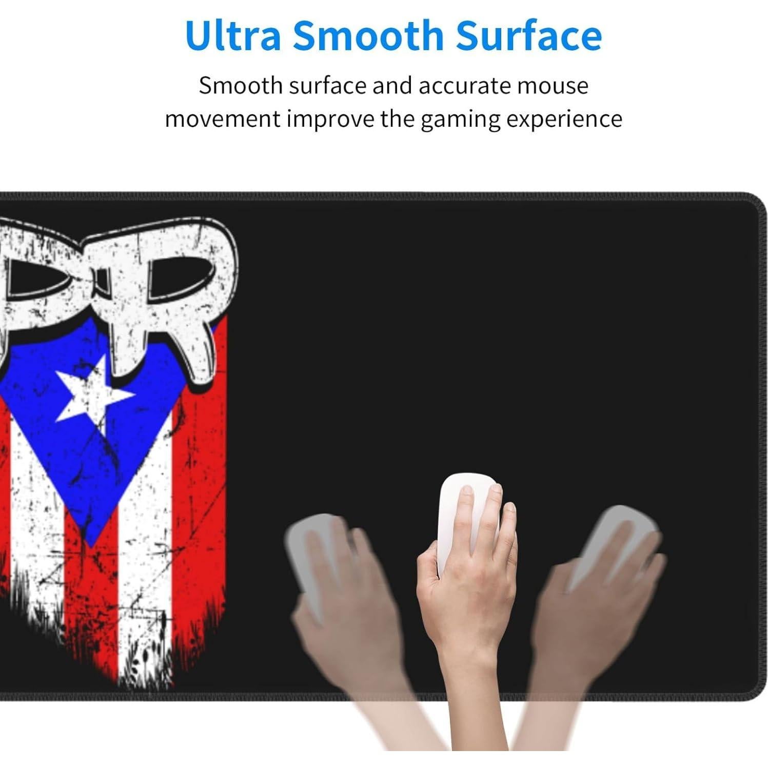 Alfombrilla de Ratón Grande Mqtzyiwx 80x30cm Antideslizante