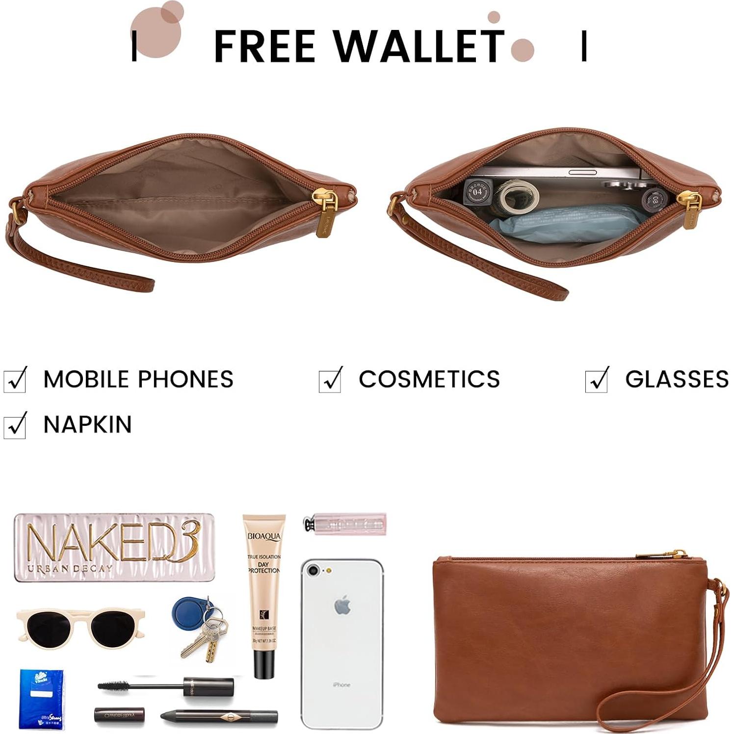 Bolsa Tote para Laptop LOVEVOOK 15.6" Marrón Claro Mujer