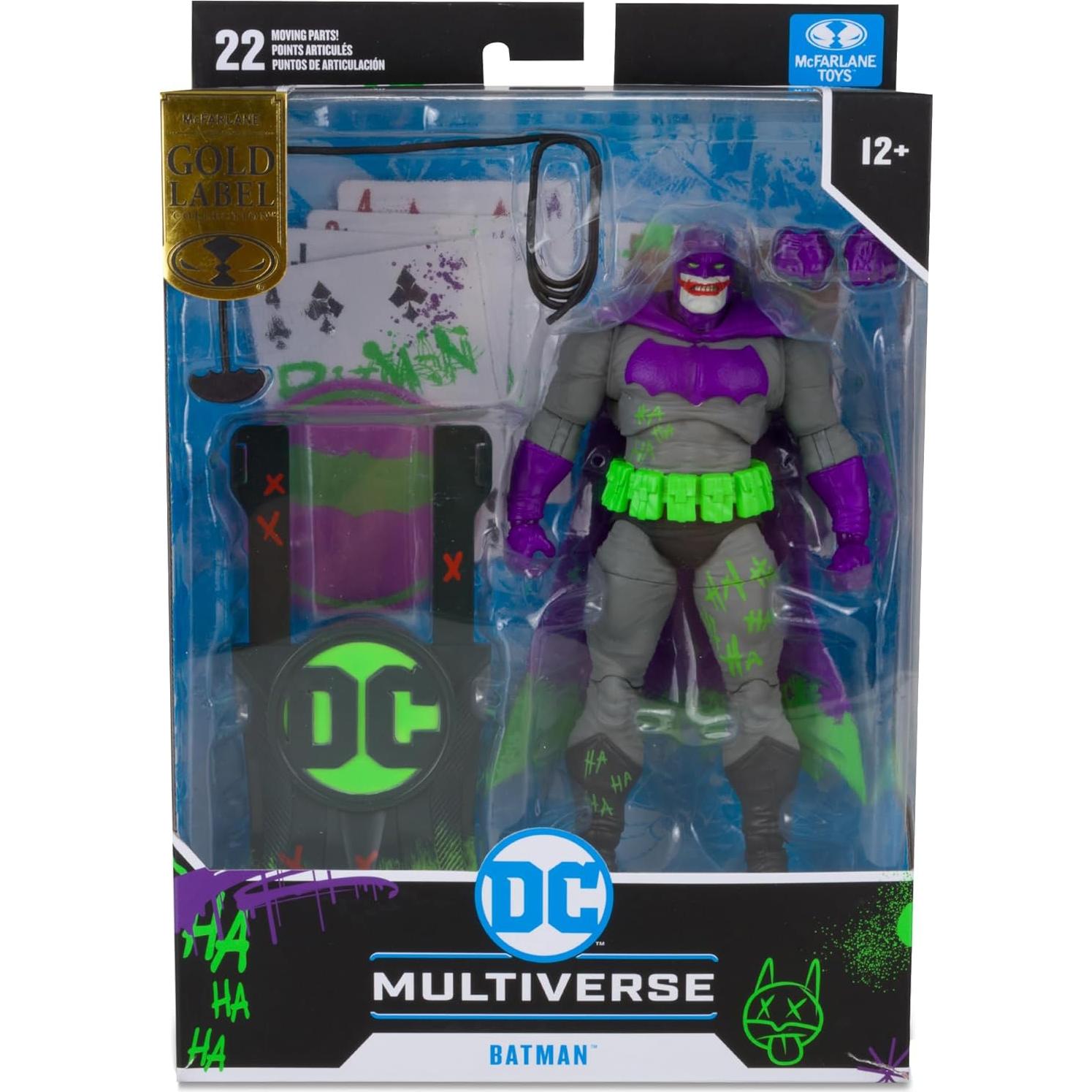 Figura de acción Batman Jokerizado McFarlane 17.78 cm