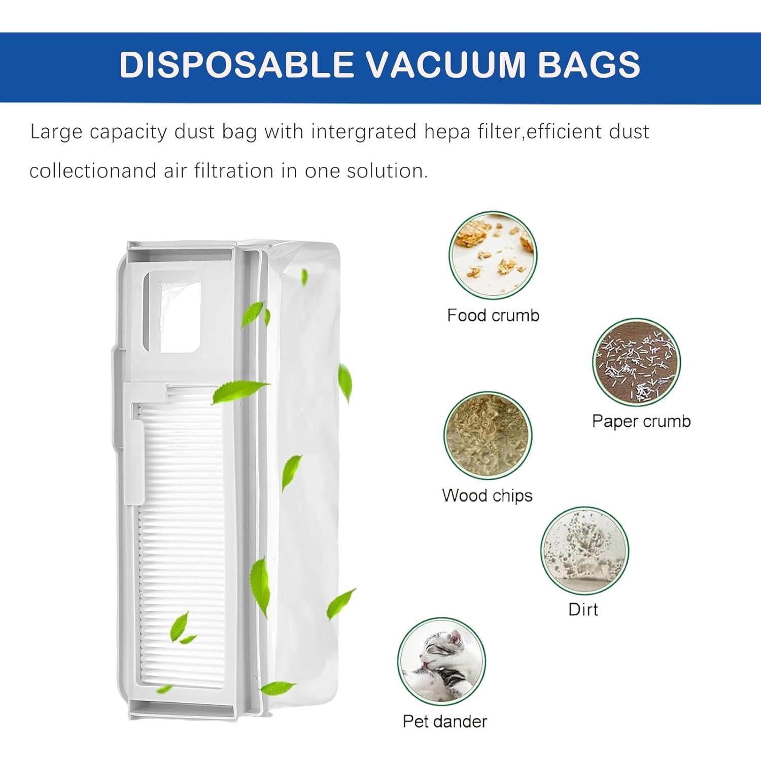 Accesorios de Repuesto LUZMQ para Aspiradora Robot Narwal Freo X Ultra