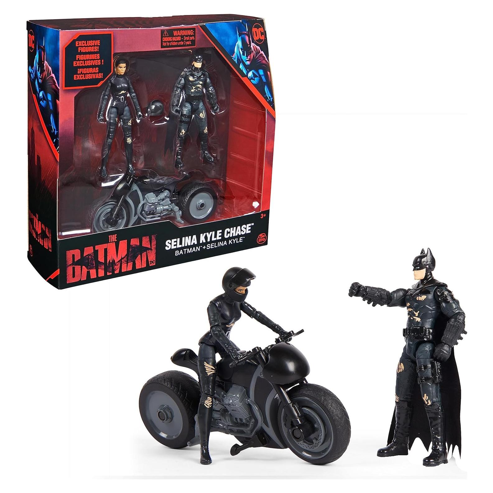 Conjunto de Persecución Selina Kyle Batman 4" Spin Master