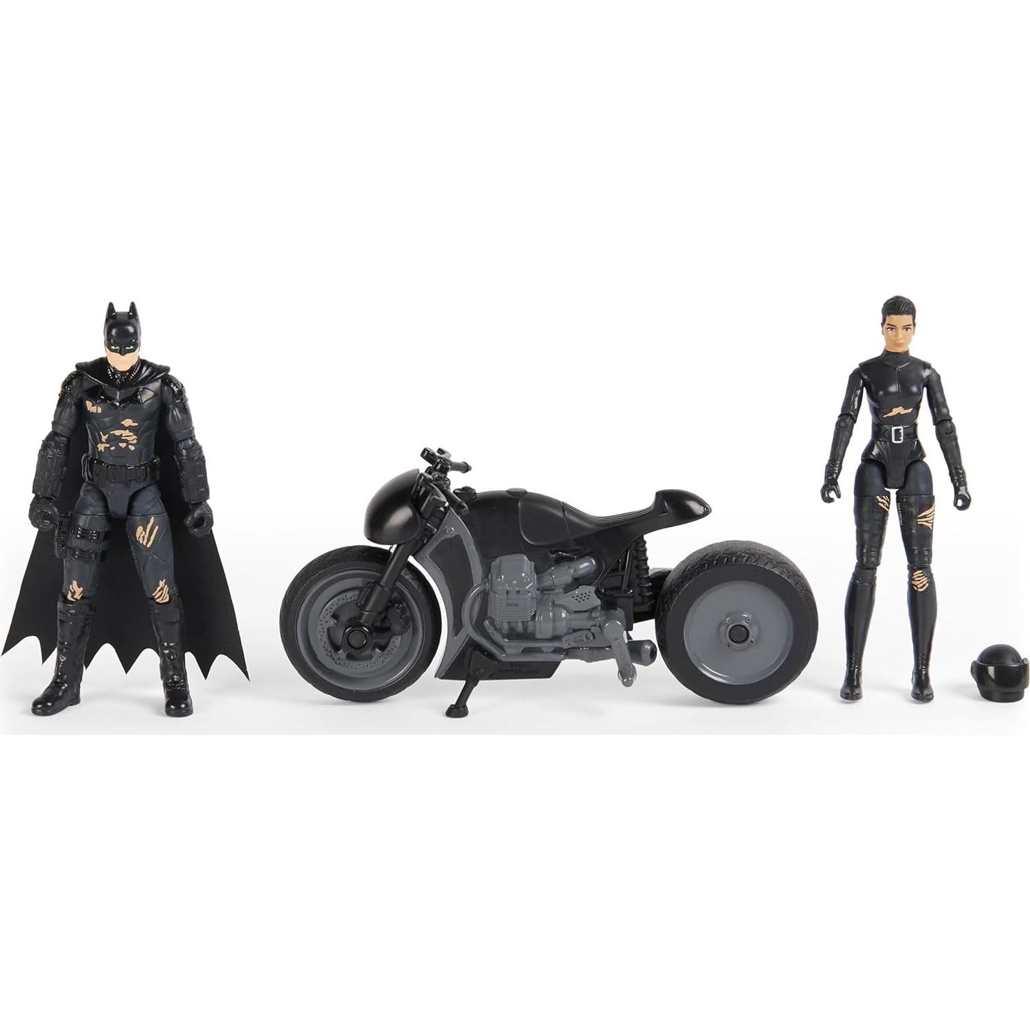 Conjunto de Persecución Selina Kyle Batman 4" Spin Master