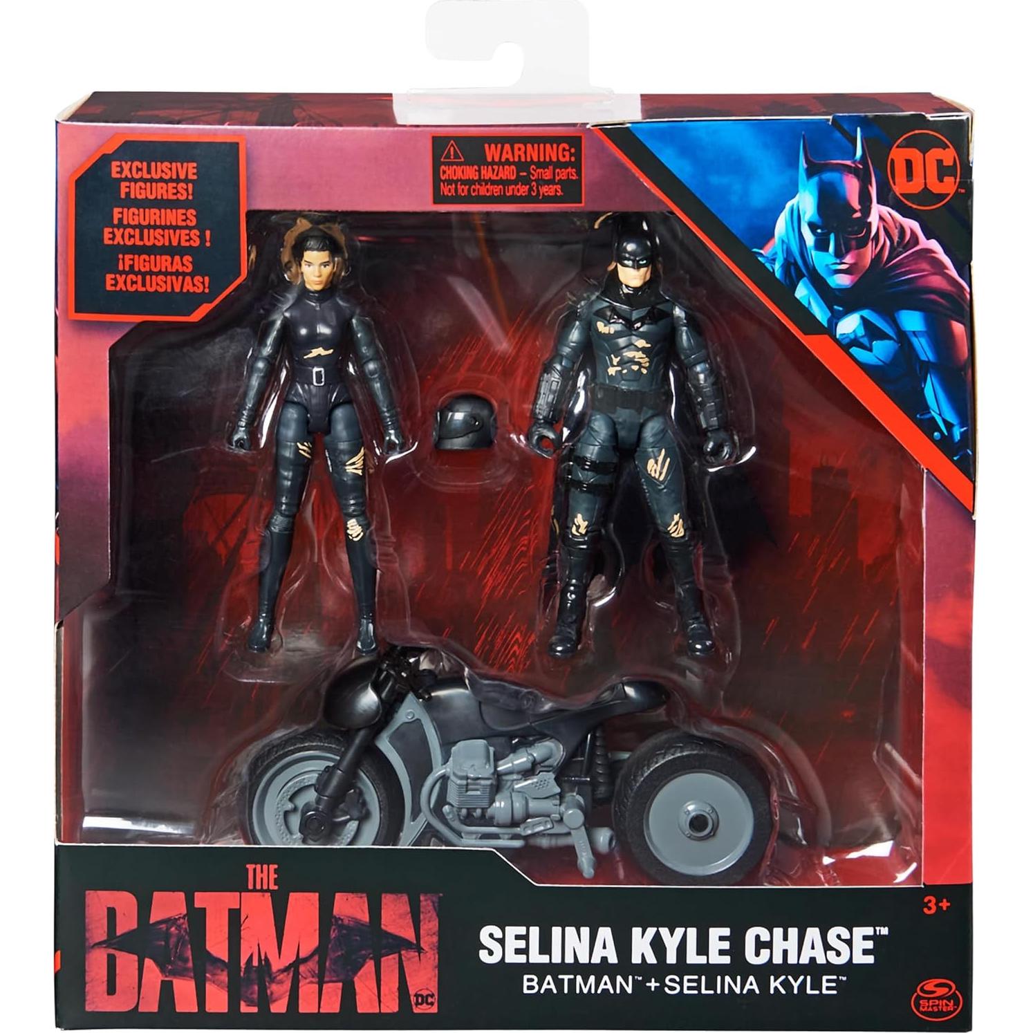 Conjunto de Persecución Selina Kyle Batman 4" Spin Master