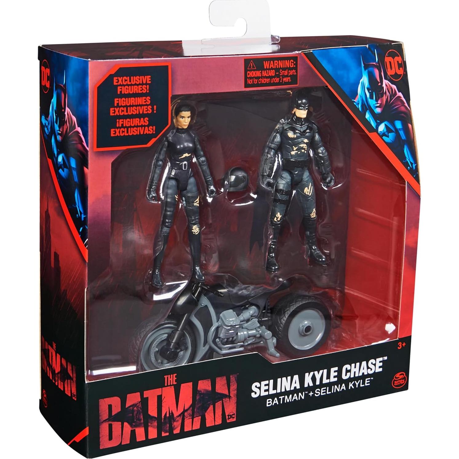 Conjunto de Persecución Selina Kyle Batman 4" Spin Master