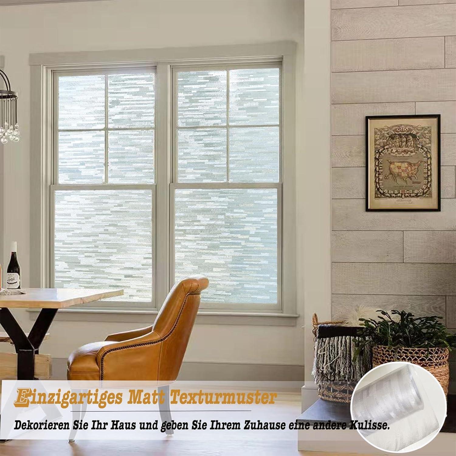 Película de Privacidad para Ventanas Ycheng 44.5x200cm Esmerilada