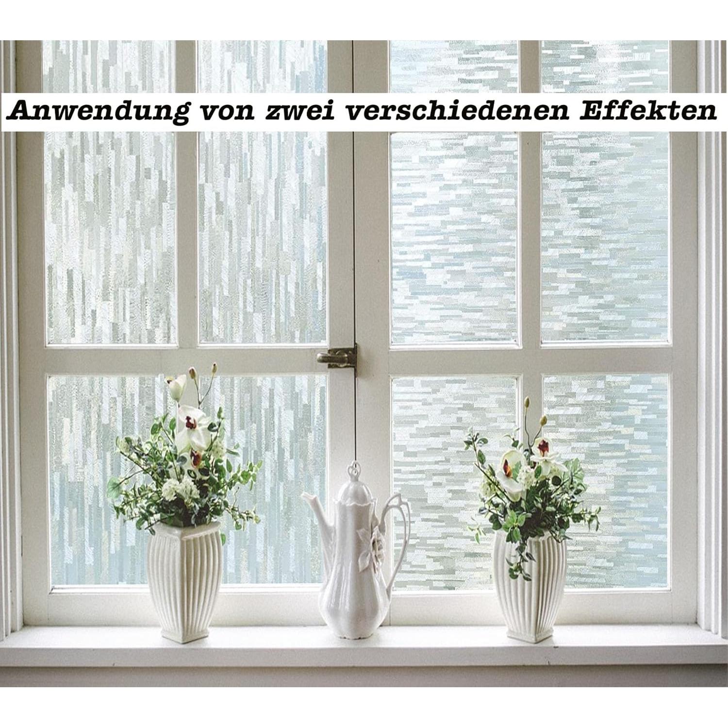 Película de Privacidad para Ventanas Ycheng 44.5x200cm Esmerilada