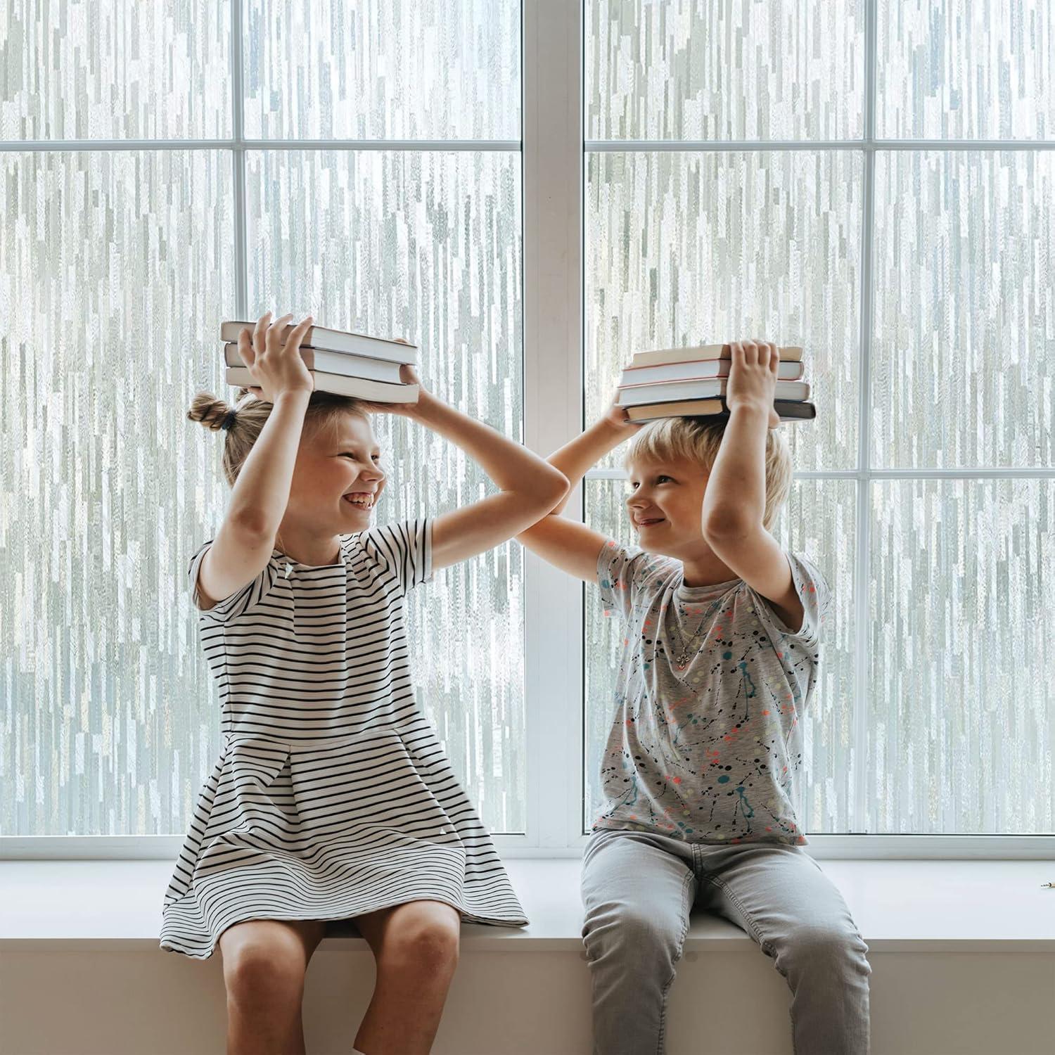 Película de Privacidad para Ventanas Ycheng 44.5x200cm Esmerilada