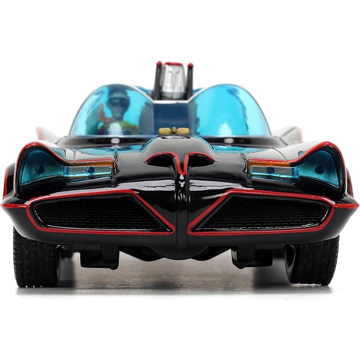Coche Batmóvil Die-Cast Jada Toys con Figuras Batman 7 cm