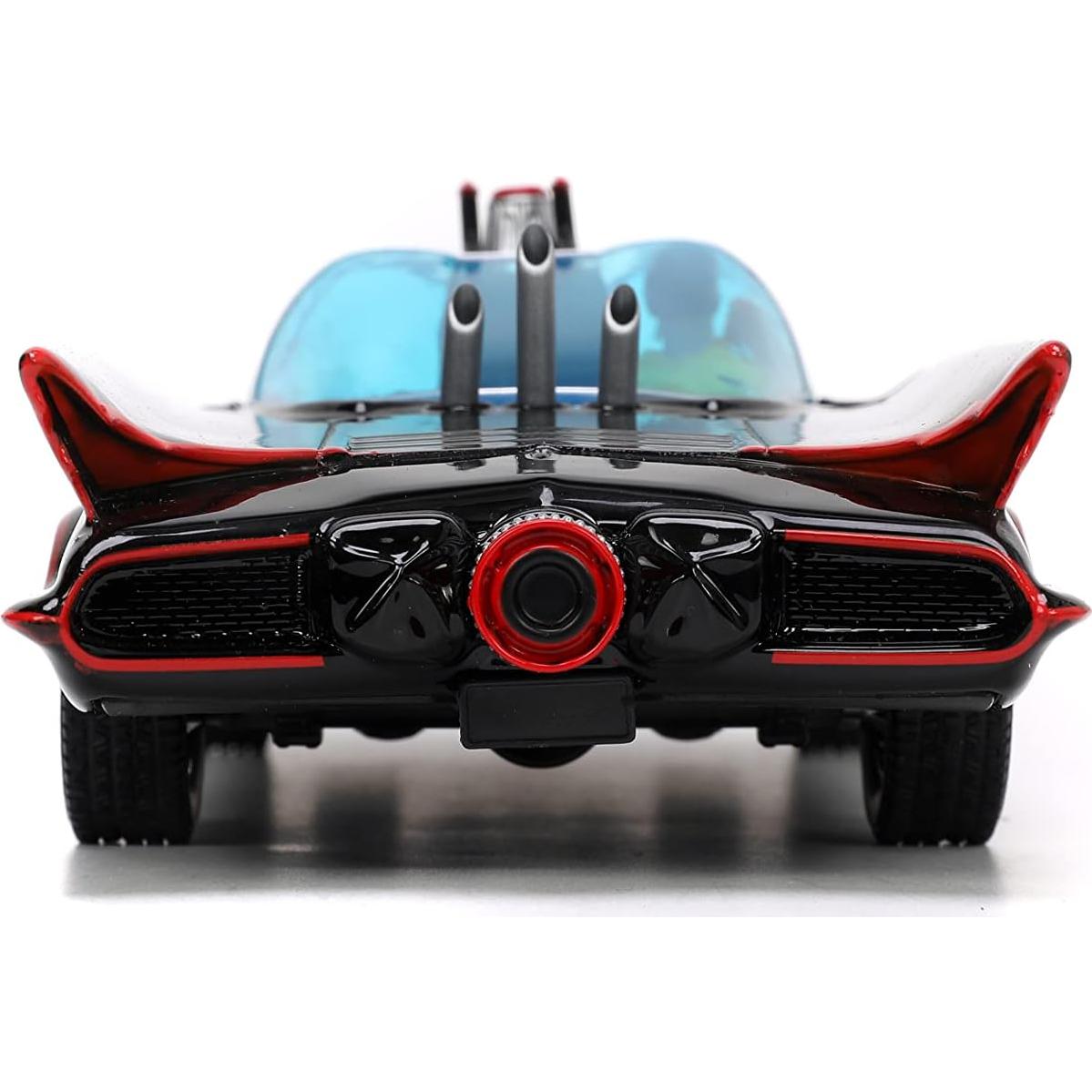 Coche Batmóvil Die-Cast Jada Toys con Figuras Batman 7 cm